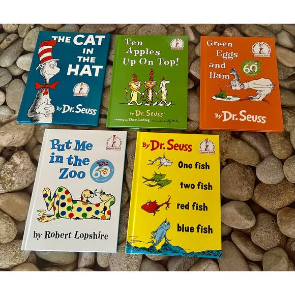 5- NEW DR SUESS BOOKS - Picture 1 of 6